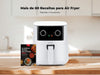 Fritadeira Sem Óleo Air Fryer 4.2L Branca 645FL