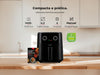 Fritadeira Sem Óleo Air Fryer 4.2L Preta 646FL