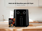 Fritadeira Sem Óleo Air Fryer 4.2L Preta 646FL