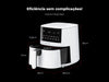 Fritadeira Sem Óleo Air Fryer 4.2L Branca 657FL