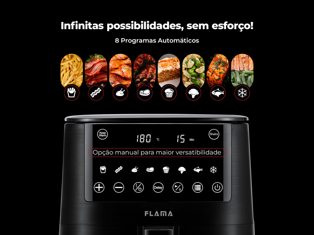 Fritadeira Sem Óleo Air Fryer 4.2L 658FL