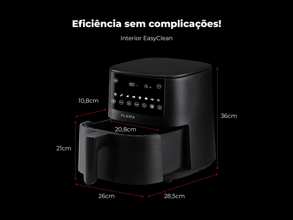 Fritadeira Sem Óleo Air Fryer 4.2L 658FL