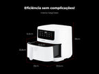 Fritadeira Sem Óleo Air Fryer Dupla Resistência 691FL