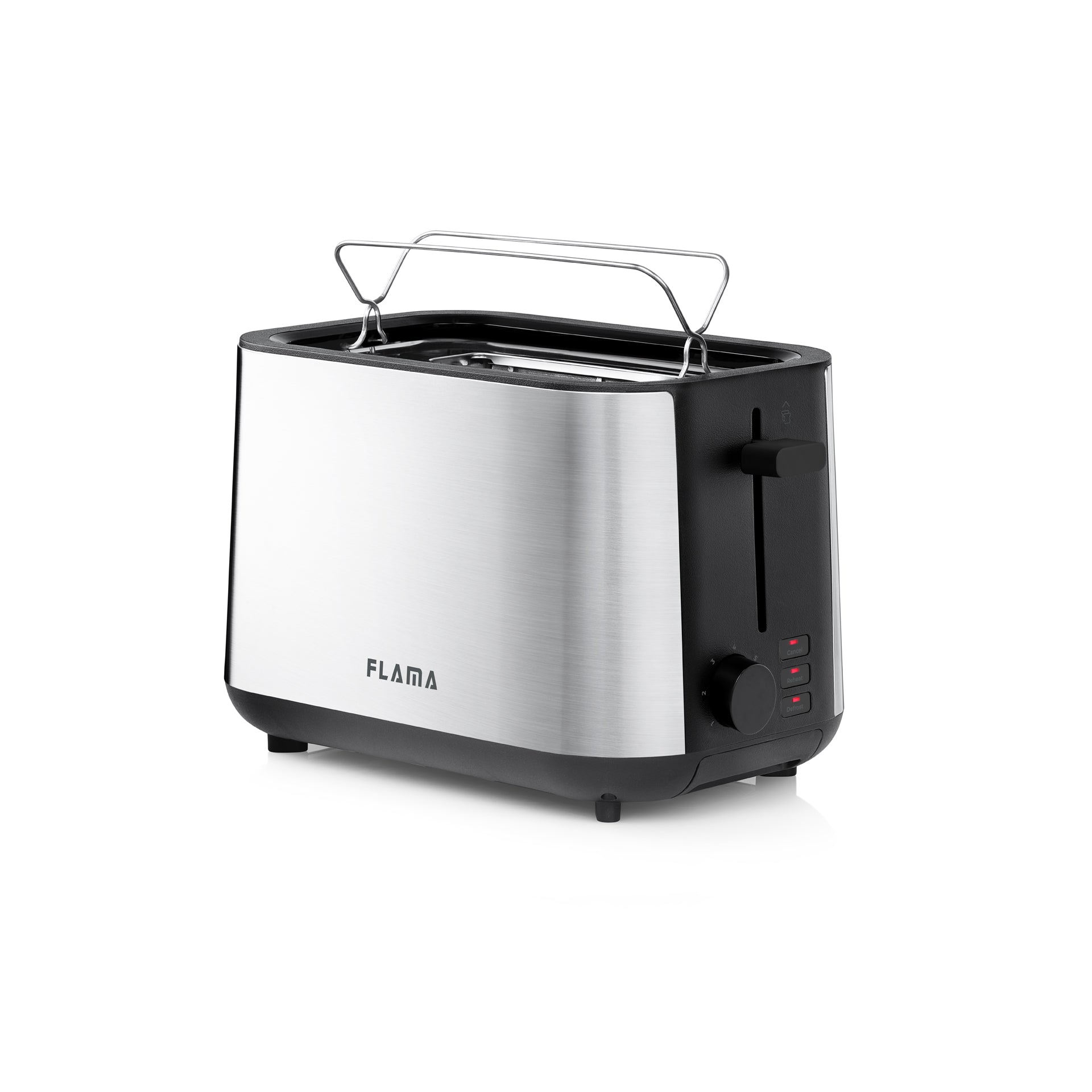 Torradeira Preta Inox 980W 961FL