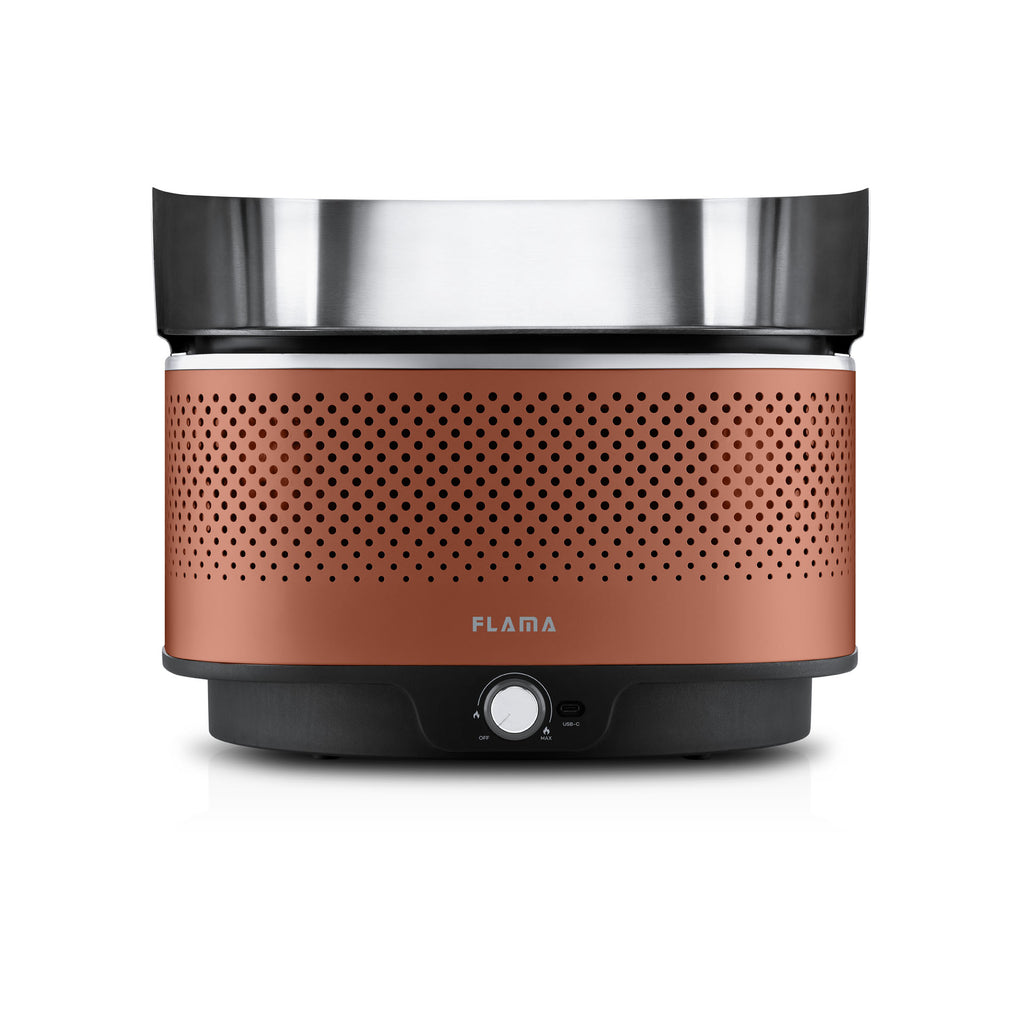 Grelhador a Carvão Mastergrill EVO Dome Terracotta 4017FL