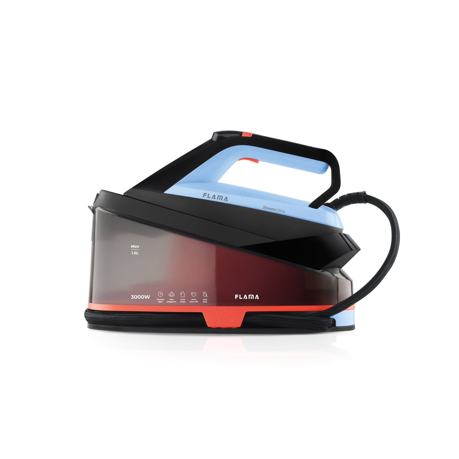 Ferro com Caldeira SteamUltra 3000W Azul 5542FL