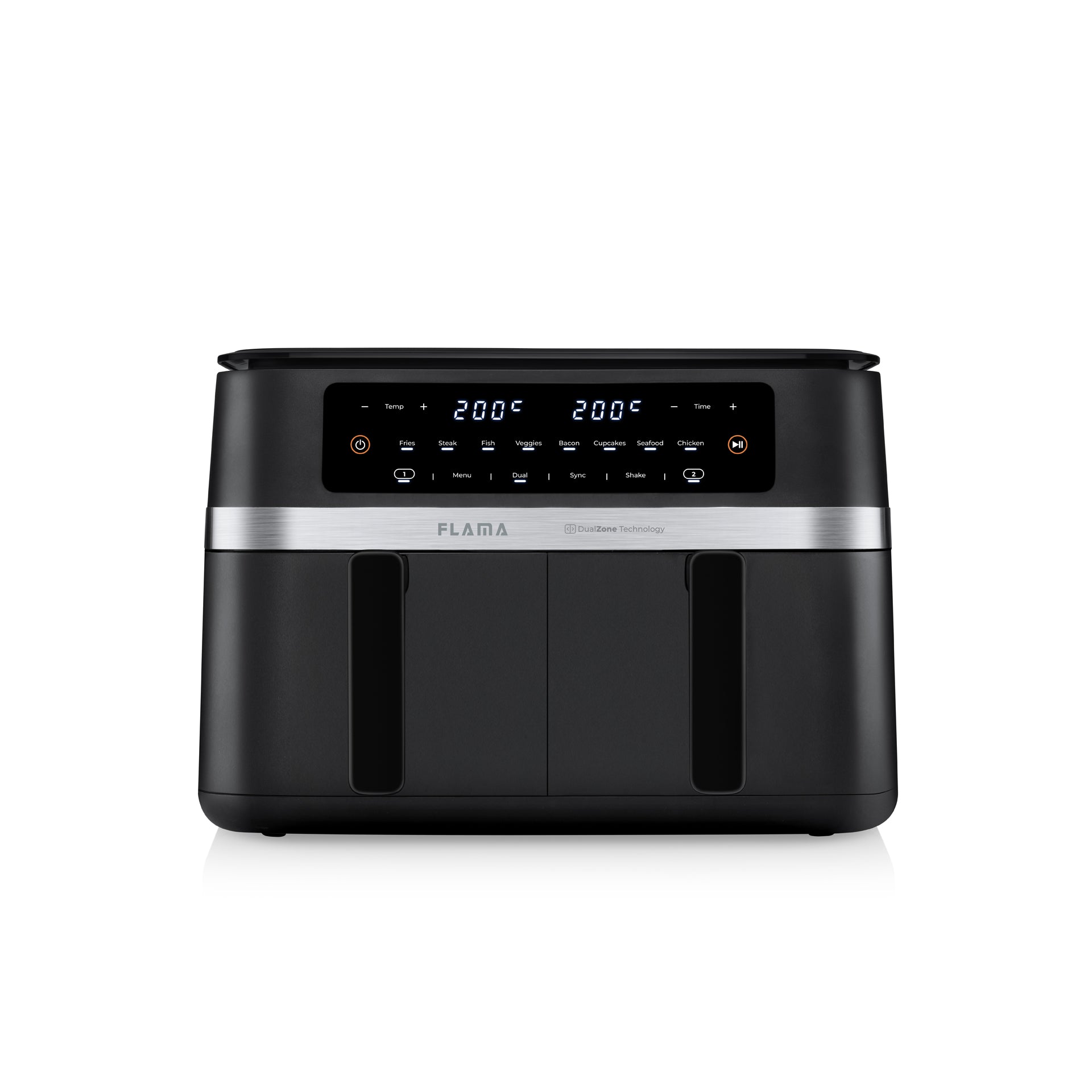 Fritadeira Sem Óleo Air Fryer Ceramic CrisperPlate Double XL 671FL