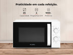 Micro-ondas 20L Com Grill Branco 1843FL