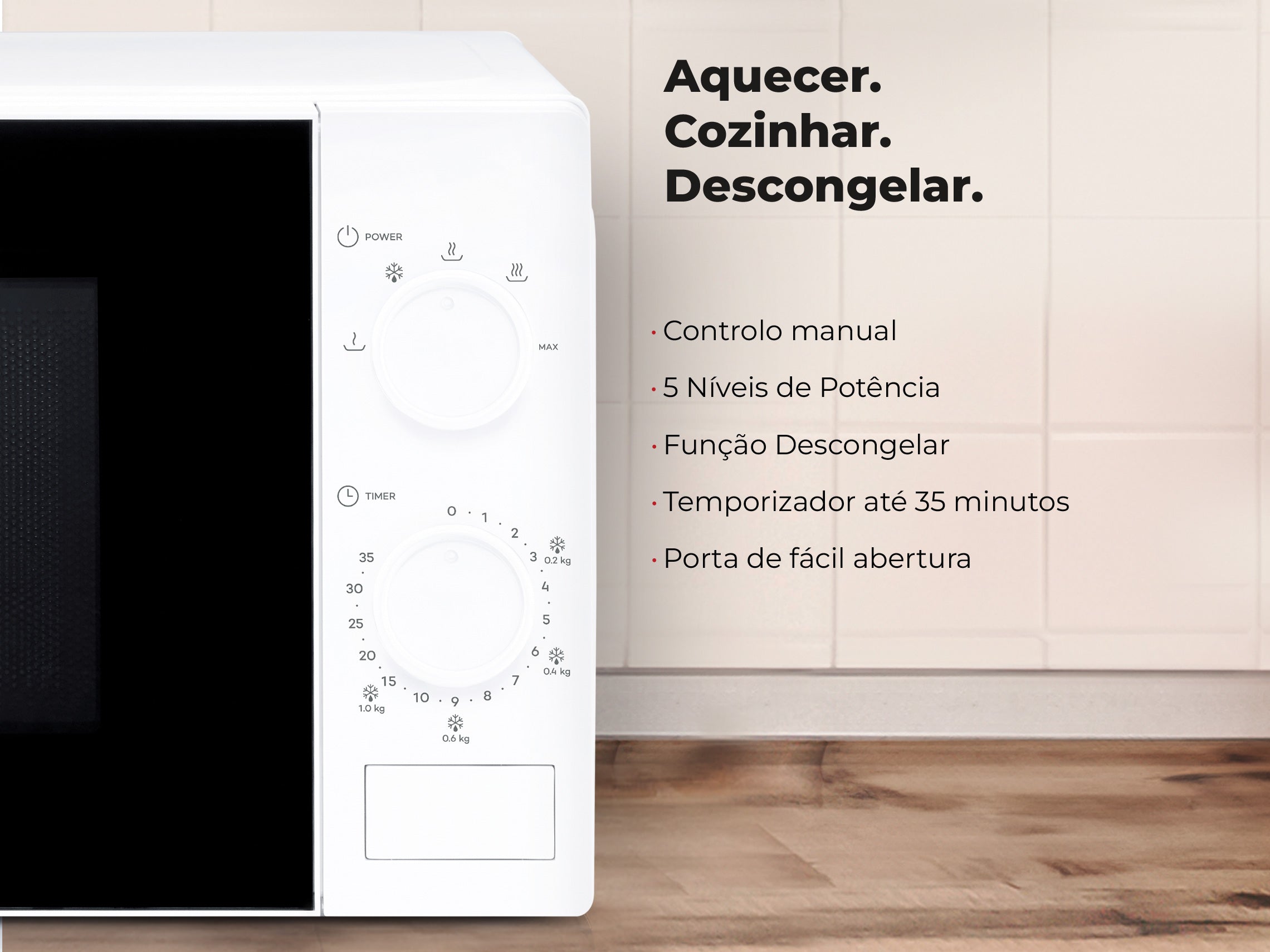 Micro-ondas 20L Branco 1847FL