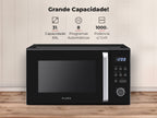 Micro-ondas 31L Digital Com Grill Preto 1871FL