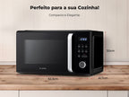 Micro-ondas 31L Digital Com Grill Preto 1871FL