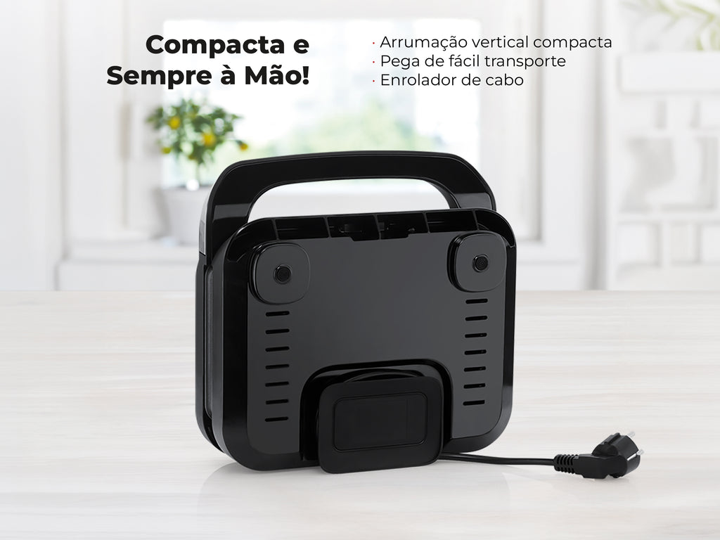 Sanduicheira Grill 3 em 1 Inox 1000W 4981FL
