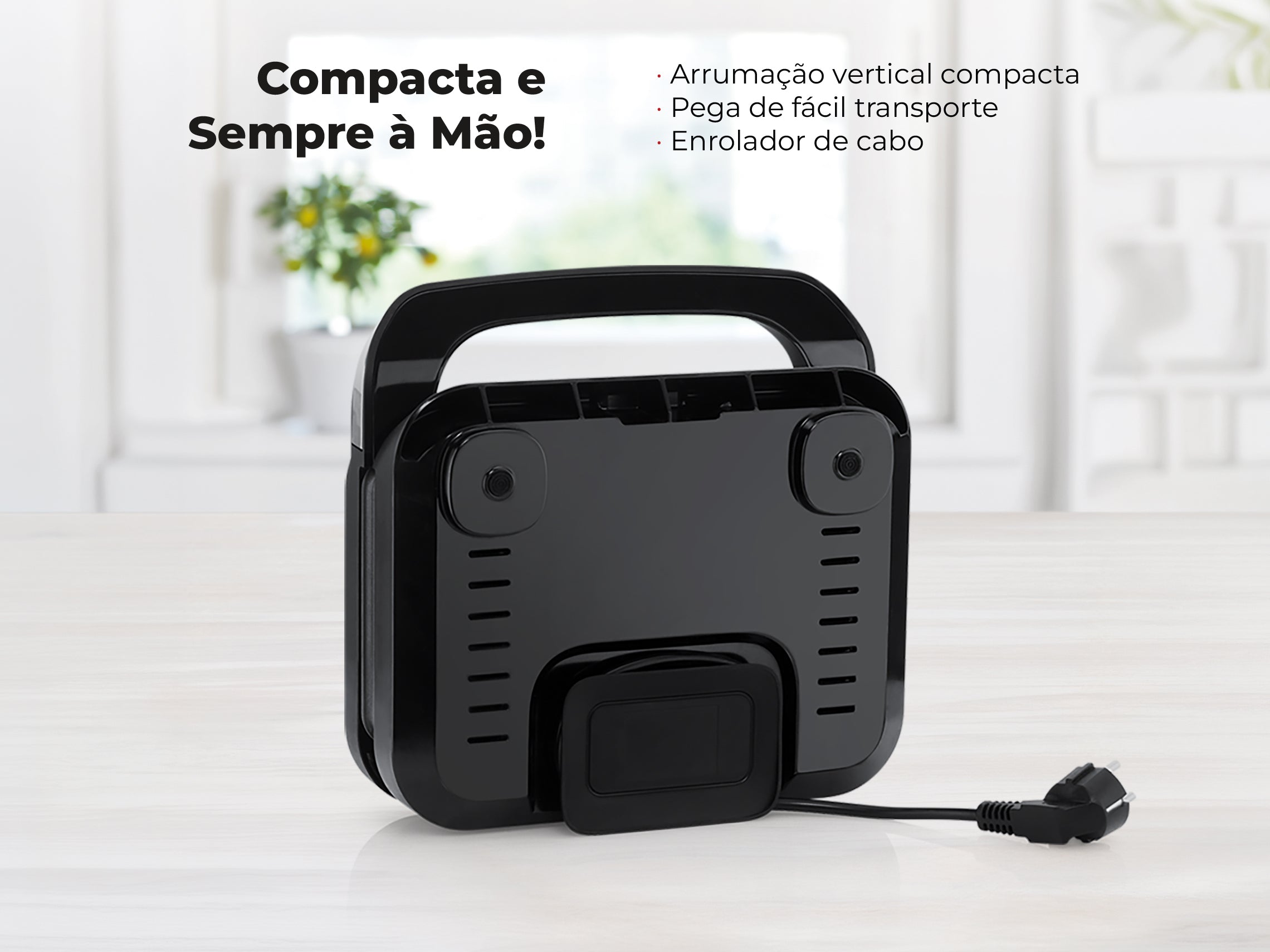 Sanduicheira Grill 3 em 1 Inox 1000W 4981FL