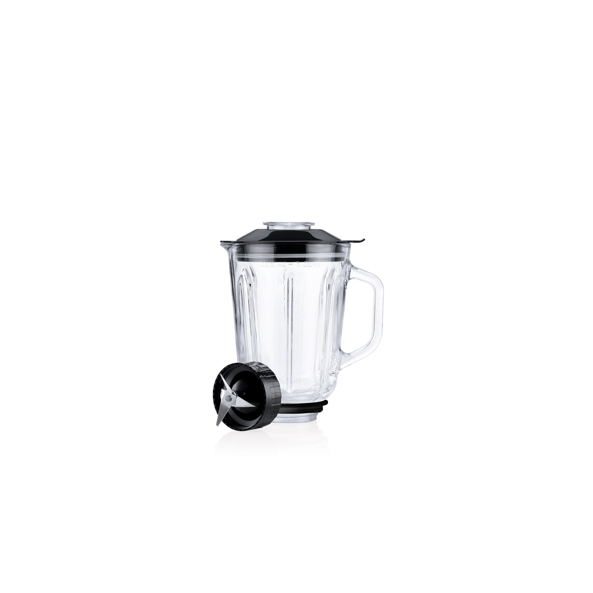 Liquidificadora 1000W Copo Vidro Preta 2232FL