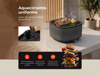 Grelhador a Carvão Mastergrill EVO Anthracite 4011FL