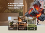 Grelhador a Carvão Mastergrill EVO Terracotta 4013FL