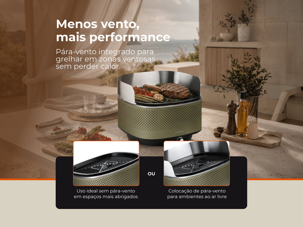Grelhador a Carvão Mastergrill EVO Forest 4014FL