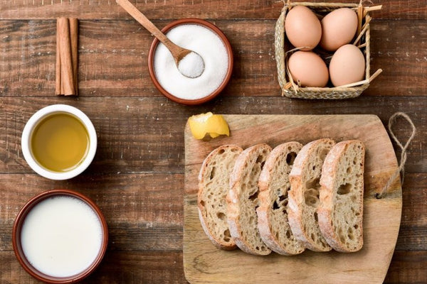 Fette di pane al latte