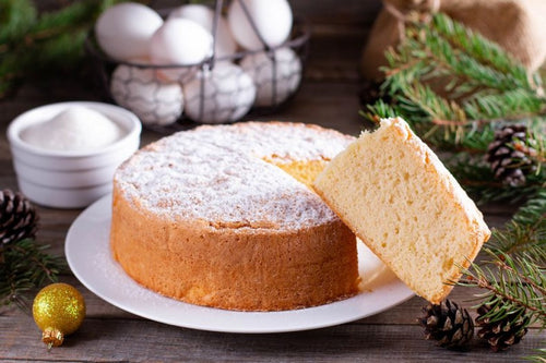 Ricette di Natale: pan di Spagna semplice